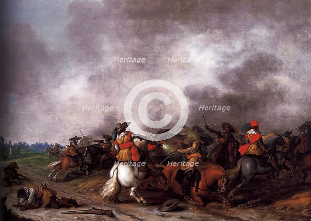 Cavalry Battle, 1632. Creator: Palamedes Palamedesz.