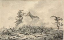 Cavalry Battle, 1803-07. Creator: Jan Antony Langendijk