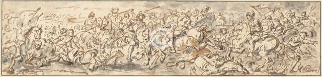 Cavalry Battle. Creator: Walter Paris.