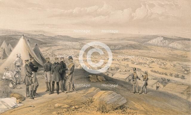 'Cavalry Camp', 1856. Artist: Unknown.