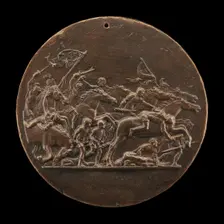 Cavalry Charge [reverse]. Creator: Danese Cattaneo