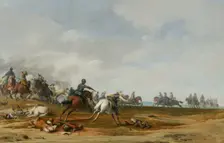 Cavalry Engagement. Creator: Pieter Jansz Post