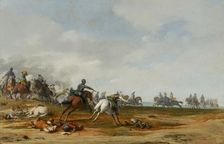 Cavalry Engagement. Creator: Pieter Jansz Post