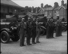 Cavalry Men Showing offTheir New Armoured Cars, 1929. Creator: British Pathe Ltd