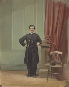 Cavalry Officer, 1860s. Creator: Francis S Keeler
