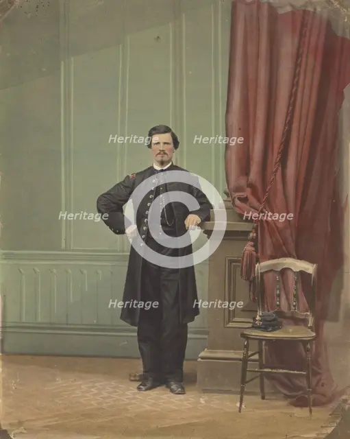 Cavalry Officer, 1860s. Creator: Francis S Keeler.