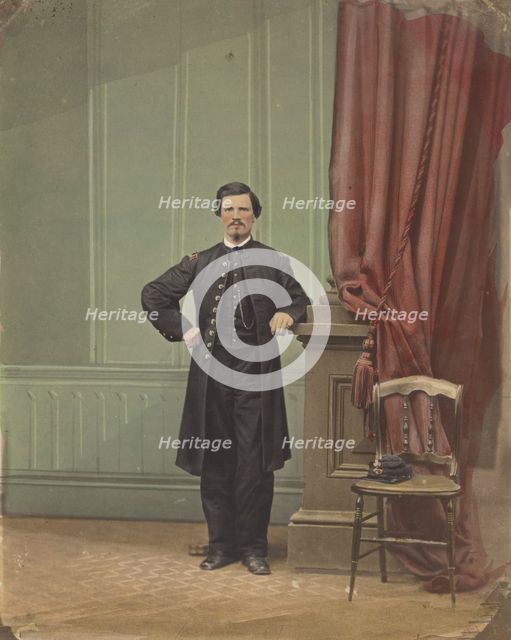 Cavalry Officer, 1860s. Creator: Francis S Keeler.