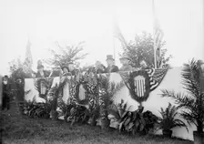 Cavalry Review By President Wilson, Washington, DC, 1913. Creator: Harris & Ewing