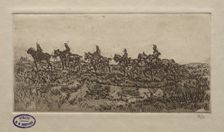 Cavalry Scene. Creator: George Hendrik Breitner (Dutch, 1857-1923)