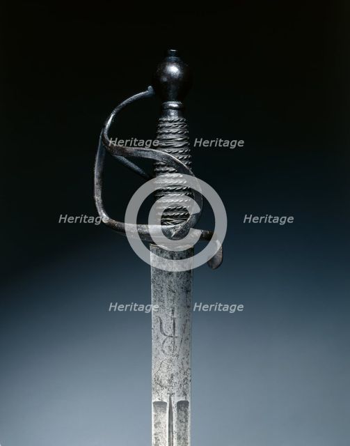 Cavalry Sword, c. 1700-1730. Creator: Unknown.