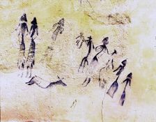 Cave Paintings, these are typical of the Levantine art found in the Roca dels Moros or Cogull Cav…