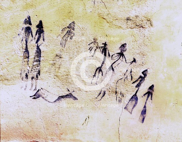 Cave Paintings, these are typical of the Levantine art found in the Roca dels Moros or Cogull Cav…