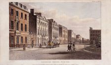Cavendish Square, St Marylebone, London, 1813. Artist: Anon