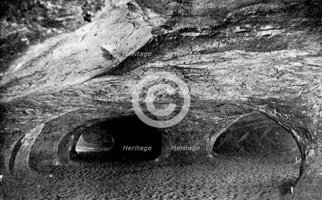 Caves at Hastings, 1895. Creator: Unknown.