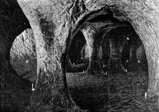 Caves at Hastings: the Crypt, 1895. Creator: Unknown