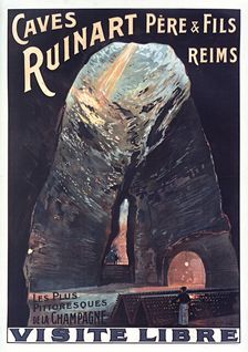 Caves Ruinart, 1914. Creator: Tauzin, Louis (1842-1915)