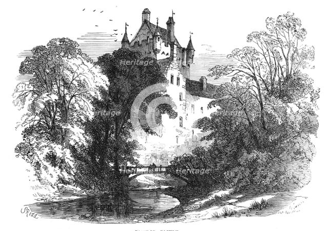 Cawdor Castle, 1868. Creator: S Read.