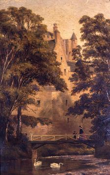 Cawdor Castle, 1863. Creator: George Reid