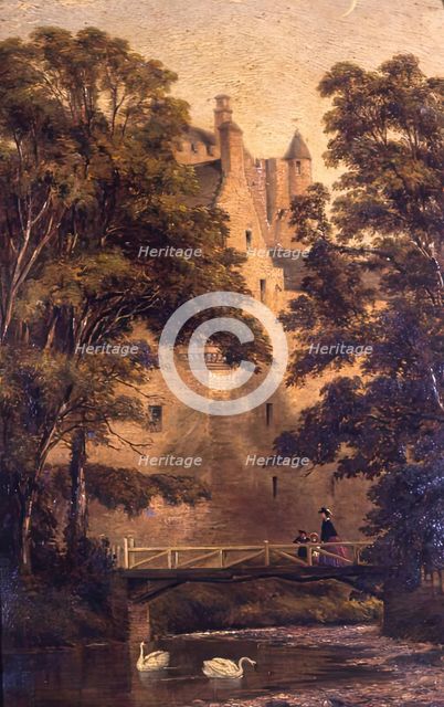 Cawdor Castle, 1863. Creator: George Reid.