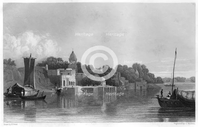 Cawnpore, India, c1860.Artist: Charles Mottram