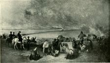 Cawnpore - The Passage of the Ganges with the Refugees from Lucknow...November 1857 (1901). Creator: Unknown