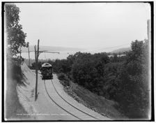 Cayuga Lake from Cornell Heights, Ithaca, N.Y., between 1890 and 1901. Creator: Unknown