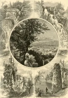 Cayuga Lake Scenery 1874. Creator: John J. Harley