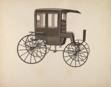Cab or Cabriole, c. 1936. Creator: Fred Weiss