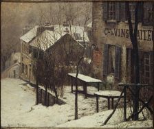 Cabaret "Au Lapin agile", in Montmartre. 18th district, between 1838 and 1905. Creator: Pierre Prins