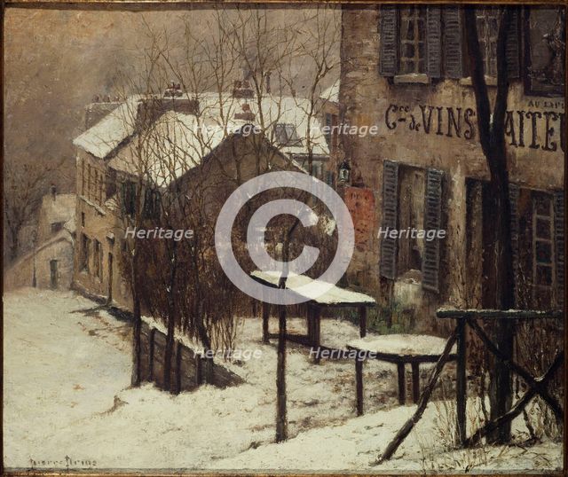 Cabaret "Au Lapin agile", in Montmartre. 18th district, between 1838 and 1905. Creator: Pierre Prins.