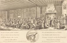 Cabaret of Ramponaux, c. 1760. Creator: Unknown