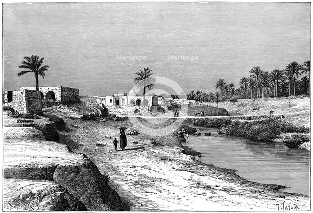 Cabes, Tunisia, 1895.Artist: Armand Kohl