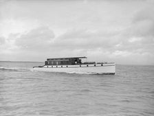 Cabin cruiser D.G.S.P., 1913. Creator: Kirk & Sons of Cowes