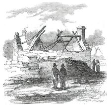 Cabin of Pat. MacNamara, Village of Clear, 1850. Creator: Unknown