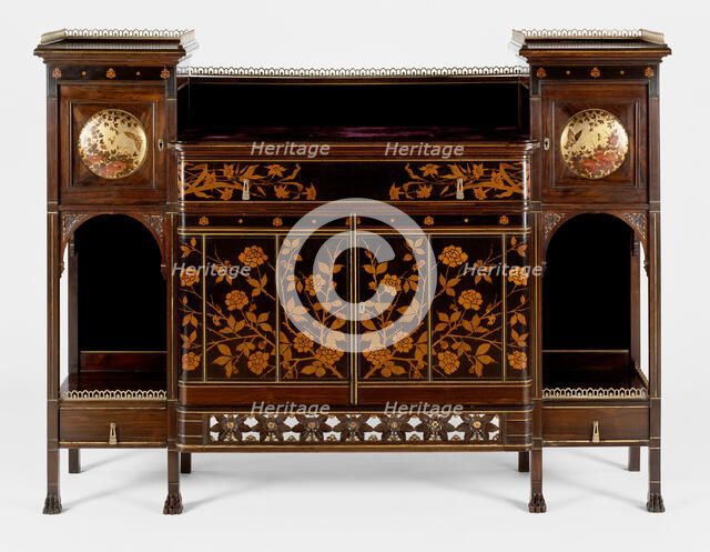 Cabinet, 1878/80. Creator: Herter Brothers.