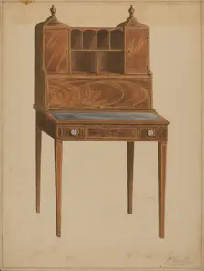 Cabinet, 1935/1942. Creator: Ferdinand Cartier