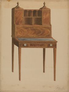 Cabinet, 1935/1942. Creator: Ferdinand Cartier