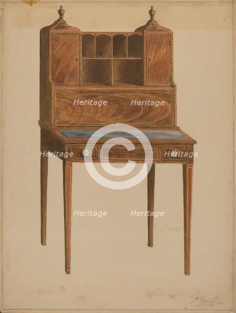 Cabinet, 1935/1942. Creator: Ferdinand Cartier.