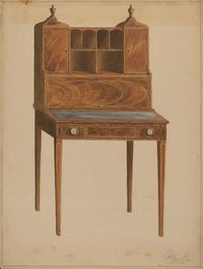Cabinet, 1935/1942. Creator: Ferdinand Cartier