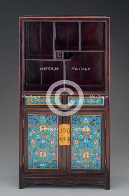 Cabinet, about 1800. Creator: Unknown.