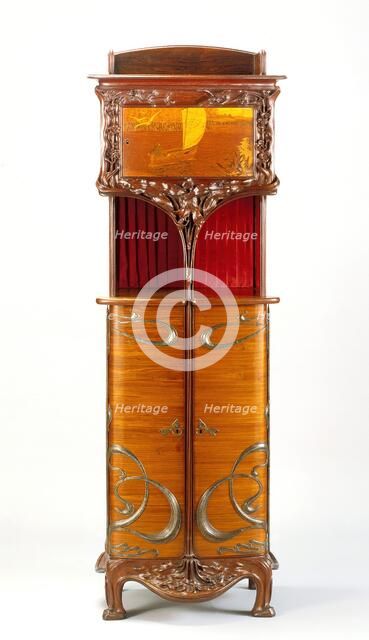 Cabinet, about 1900. Creator: Louis Majorelle.