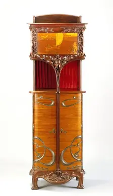 Cabinet, about 1900. Creator: Louis Majorelle