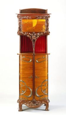 Cabinet, about 1900. Creator: Louis Majorelle