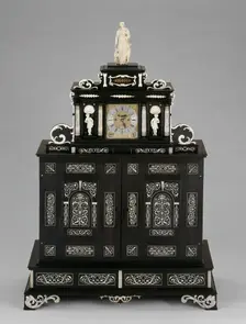 Cabinet, Augsburg, About 1640. Creator: Unknown