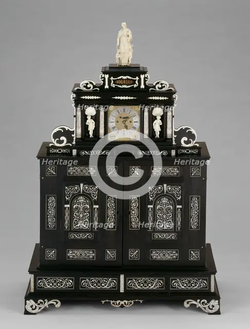 Cabinet, Augsburg, About 1640. Creator: Unknown.