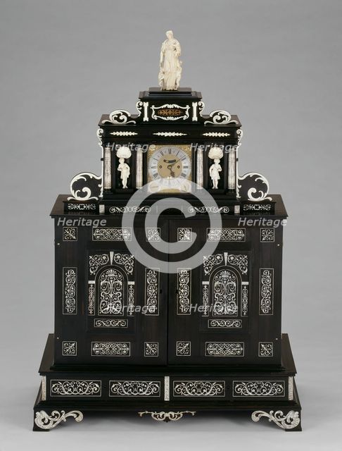 Cabinet, Augsburg, About 1640. Creator: Unknown.