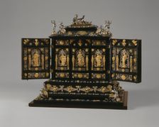 Cabinet, c. 1595/1600 and later. Creator: Boas Ulrich