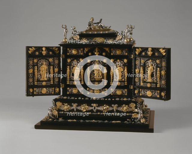 Cabinet, c. 1595/1600 and later. Creator: Boas Ulrich.