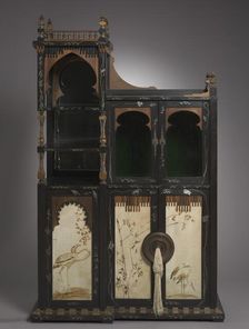 Cabinet, c. 1895. Creator: Carlo Bugatti (Italian, 1856-1940)