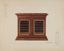 Cabinet, c. 1937. Creator: Gordena Jackson